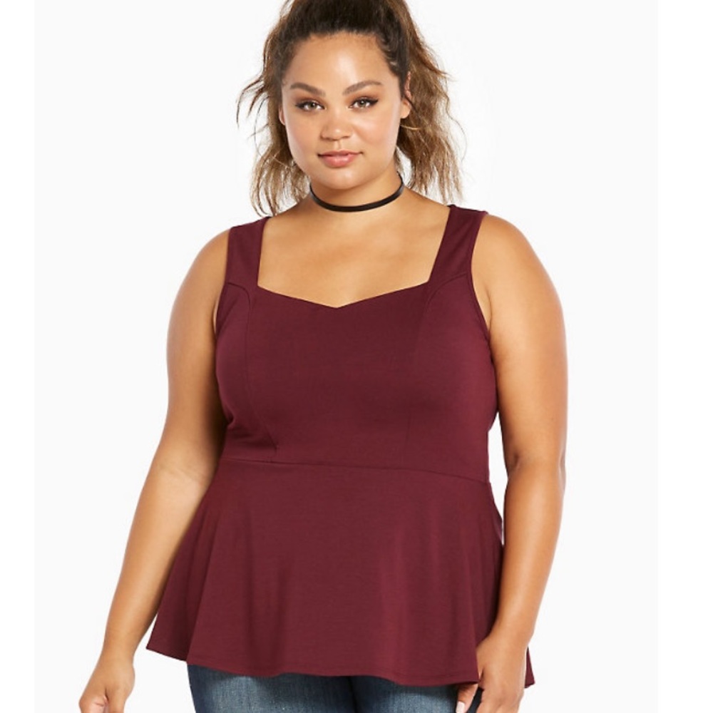 Ponte peplum top
